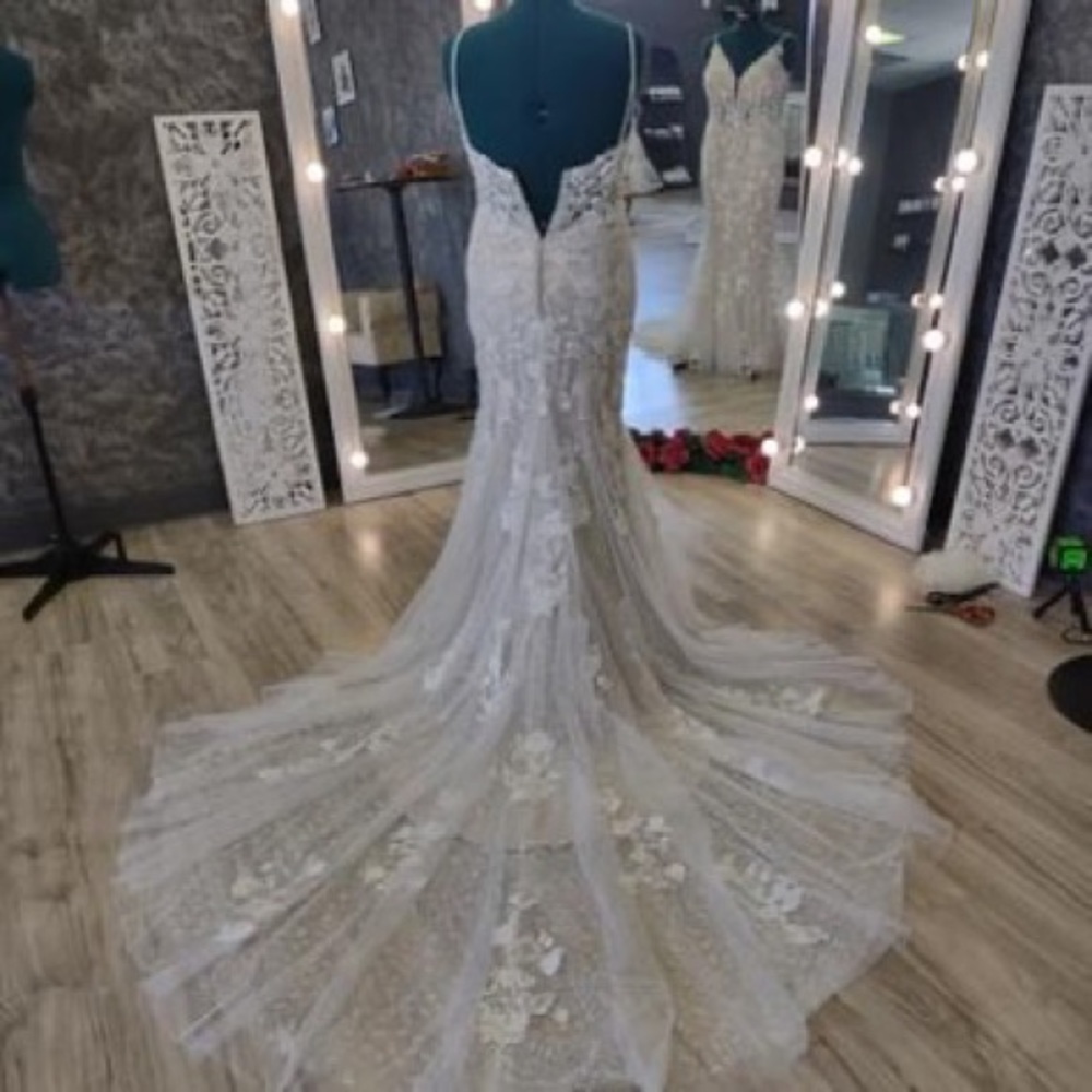 Morilee "Desiree" fit and flare gown.